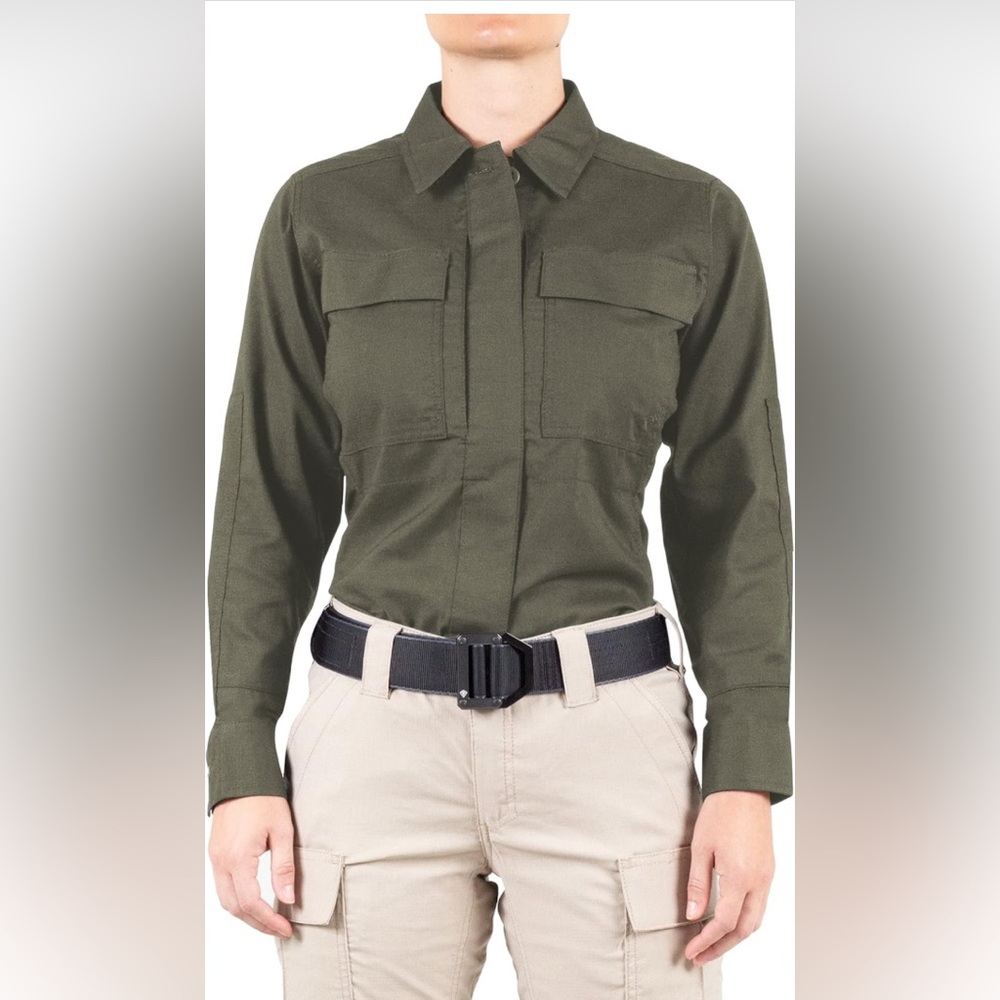Olive Green Tactical Shirt